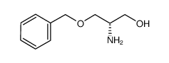 (S)-(-)-2-氨基-3-苄氧基-1-丙醇 结构式