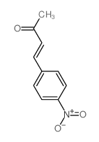 对硝基苄叉丙酮 结构式