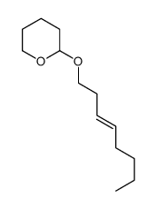 四氢-2-[(3Z)-3-辛烯氧基]-2H-吡喃 结构式