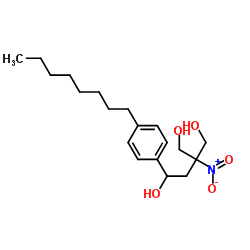 乙酸-[2-(4-辛基苯基)]乙酯 结构式
