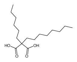 2-己基-2-辛基丙二酸 结构式