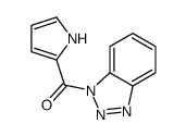 1-(2-吡咯羰基)苯并三唑 结构式