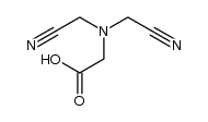 N,N-二(氰甲基)甘氨酸 结构式