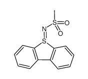 Methanesulfonamide, N-5H-5λ4-dibenzothien-5-ylidene- 结构式