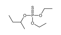 S-丁基-O,O-二乙基硫代磷酸酯 结构式