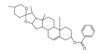3-O-苄基薯蓣碱 结构式