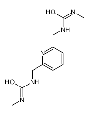 Urea, N,N''-[2,6-pyridinediylbis(methylene)]bis[N'-methyl- (9CI) 结构式