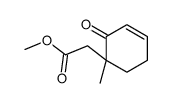 1-甲基-2-氧代-3-环己烯-1-乙酸甲酯 结构式