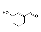 3-羟基-2-甲基-1-环己烯-1-甲醛 结构式