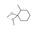 2-甲基环己酮二甲基缩醛 结构式
