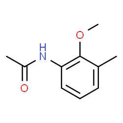 N-(2-甲氧基-3-甲基苯基)乙酰胺 结构式
