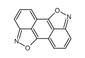 anthra[1,9-cd:5,10-c'd']bis[1,2]oxazole 结构式