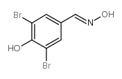3,5-二溴-4-羟基苯甲醛肟 结构式