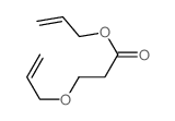 3-allyloxypropionic acid allyl ester 结构式