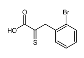 2-溴-α-硫代苯丙酸 结构式