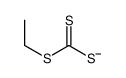 Carbonotrithioic acid, monoethyl ester 结构式