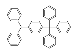 1-二苯甲基-4-三苯甲基苯 结构式