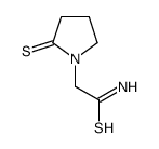 2-thioxo-1-pyrrolidinethioacetamide 结构式