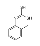 Carbamodithioic acid, (2-methylphenyl)- (9CI) 结构式