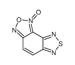[1,2,5]Thiadiazolo[3,4:3,4]benzo[1,2-c][1,2,5]oxadiazole 1-oxide 结构式