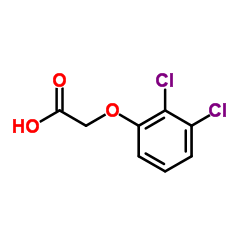 2,3-二氯苯氧基乙酸 结构式
