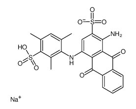 酸性蓝 P-RLS 结构式