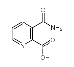 3-氨基甲酰吡啶甲酸 结构式
