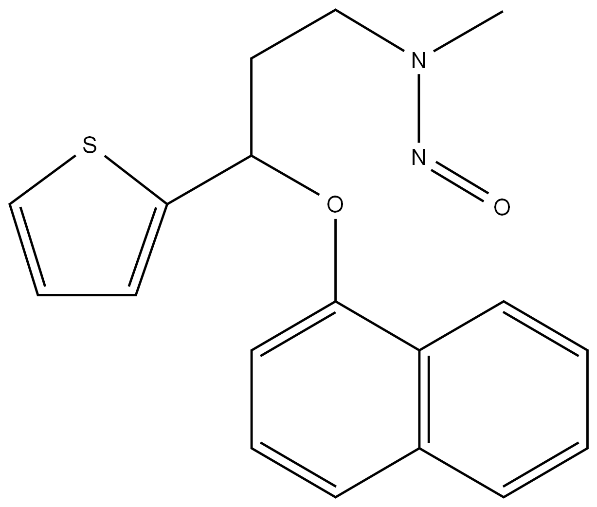 度洛西汀杂质20 结构式