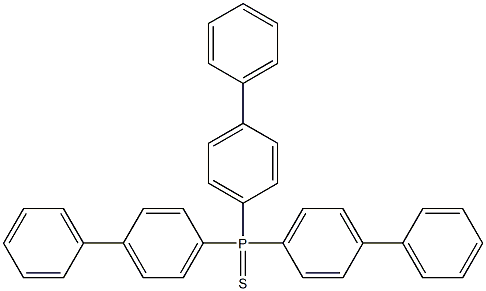 三(4-联苯)膦硫化物 结构式