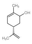 (-)-香芹酚 结构式