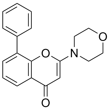2-吗啉代-8-苯基色酮 结构式