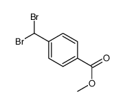 4-二溴甲基苯甲酸甲酯 结构式