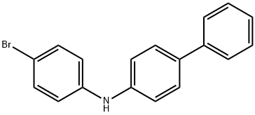 4-溴-4'-苯基-二苯胺 结构式