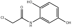 2-氯-N-(2,5-二羟基苯基)乙酰胺 结构式