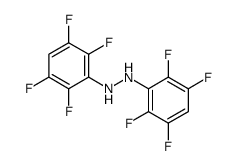 Hydrazine, 1,2-bis(2,3,5,6-tetrafluorophenyl)- 结构式