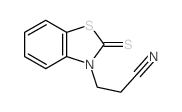2-硫代-3(2H)-苯并噻唑丙腈 结构式