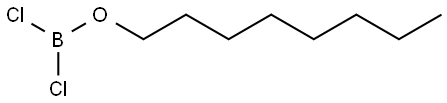 二氯(辛氧基)硼烷 结构式