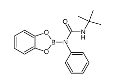 Urea, N-1,3,2-benzodioxaborol-2-yl-N'-(1,1-dimethylethyl)-N-phenyl- 结构式