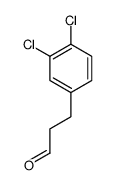 3,4-二氯-苯丙醛 结构式