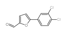 5-(3,4-二氯苯基)糠醛 结构式