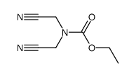 N,N-二(氰甲基)氨基甲酸乙酯 结构式