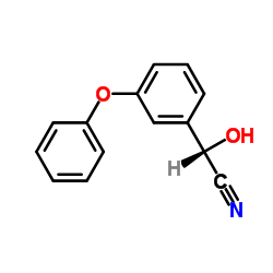 S-Α-氰基-3-苯氧基苄醇 结构式