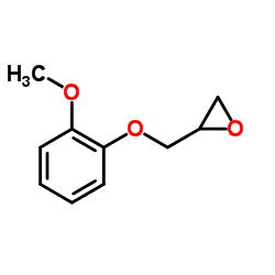 愈创木酚缩水甘油醚 结构式