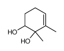 2,3-二甲基-3-环己烯-1,2-二醇 结构式