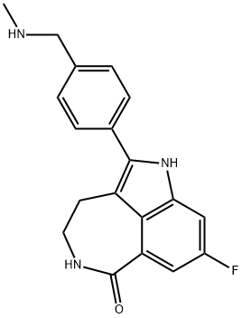 鲁卡帕尼 结构式