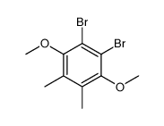 Benzene, 1,2-dibromo-3,6-dimethoxy-4,5-dimethyl- 结构式