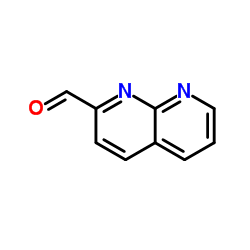 [1,8]萘啶-2-甲醛 结构式
