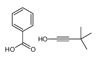1-Butyn-1-ol, 3,3-dimethyl-, 1-benzoate 结构式