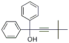 α-(3,3-二甲基-1-丁炔-1-基)-α-苯甲醇 结构式