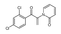 1-[1-(2,4-二氯苯甲酰基)乙烯基]-2(1H)-吡啶酮 结构式